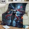 Tokyo Ghoul Print Flannel Blanket  Warm  Comfortable for Travel, Bedrooms, Chairs, Sofas, Beds, Picnics-kwq200