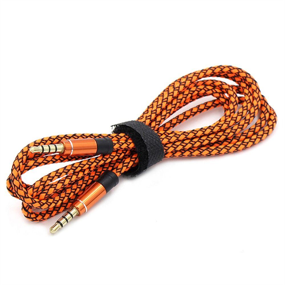 MP3 3.5mm Male to Male 4 Poles Cable 3.5mm Audio Cable Audio Adapter Cord AUX Cord Car AUX Cable