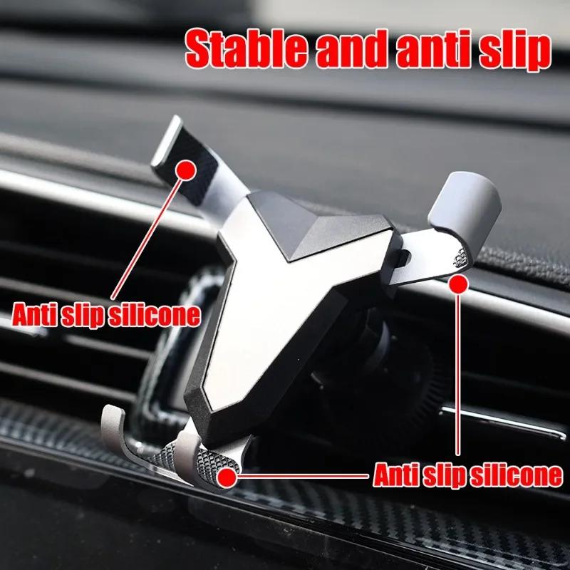 Gravity Navigation Car Phone Holder Car Air Vent Automatic Expansion Phone Holder Universal Mobile Phone GPS Navigation Stand