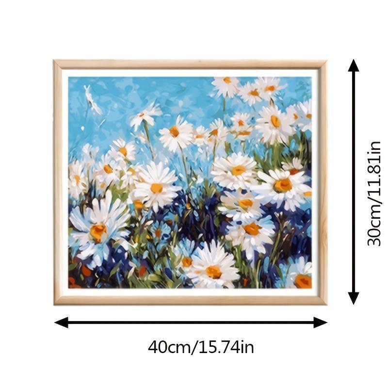 1set New 5d Diamond Painting Full Diamond Diy Core With Sunflower Daisy Golden Retriever Tiger City Designs