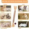 Doğal Matatabi Evcil Hayvan Kedi Atıştırmalıkları Çubukları Diş Temizleme Kedi Nanesi Kedi Oyuncakları Actinidia Silvervine Evcil Hayvan Oyuncakları Kediler İçin Aksesuarlar