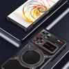 For ZTE Nubia Z60 Ultra/Z60 Ultra Leading Kickstand Case Metal Bumper Magnetic Phone Cover