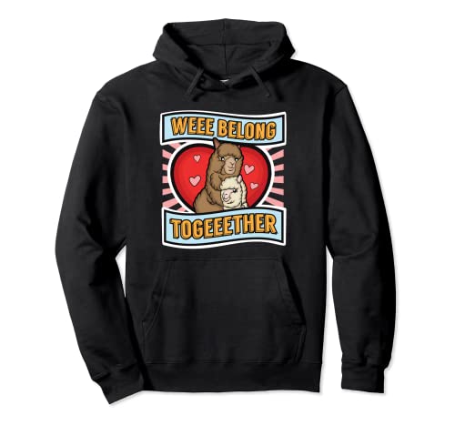 We Belong Together Wakaya Paco Llama Alpaca Breeder Alpaca Hoodie