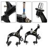 1 Pair Road Bike V Shape Mechanical Dual Pivot Brake Set Repair Parts Accessory