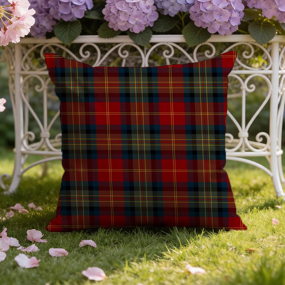 Christmas P-Plaid Cushion Cover Home & Car Dual-Scene Pillow Cover: Reversible for Premium Comfort