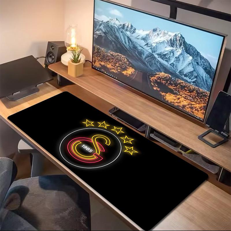 Galatasaray Print  Cushion Non-slip Laptop Tablet Big Mousepad XXL Mat Mini PC Playmat With Lock Edge