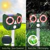 Ultrasonic Outdoor Waterproof Animal and Bird Repeller with Solar Power