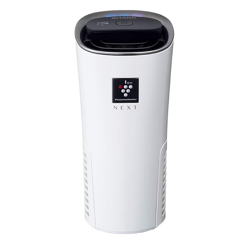 Sharp Plasmacluster Ion Generator, Cup-Shaped, for Car Use, Highest Concentration, NEXT (50,000), Deodorizing, White, IG-MX15-W