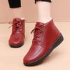 Ladies Plus Velvet Thermal Booties Non-slip Waterproof Soft Sole Casual Shoes