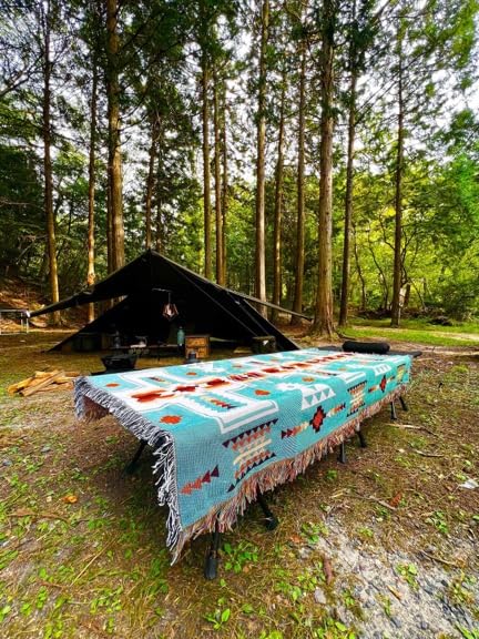 Peel Forest El Paso Multi Cover Mexican Native Ortega Camping Sedlo Auto Spací Van Deka, Koberec, Vzor, Vzor, Koberec, Deka, Rohož, Venkovní,