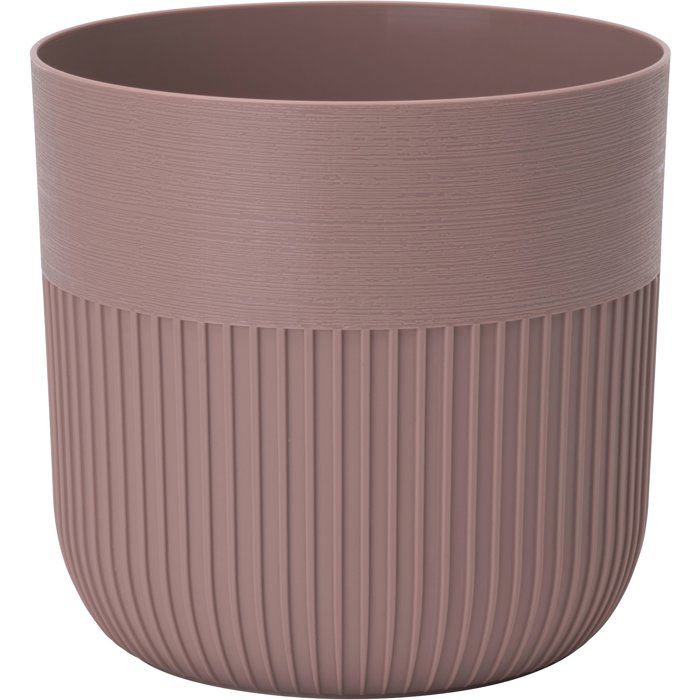Pot de fleurs rond - GARDEN ID - Luca Grande - Ø 40 - 41 L - H 40 cm - Cacao