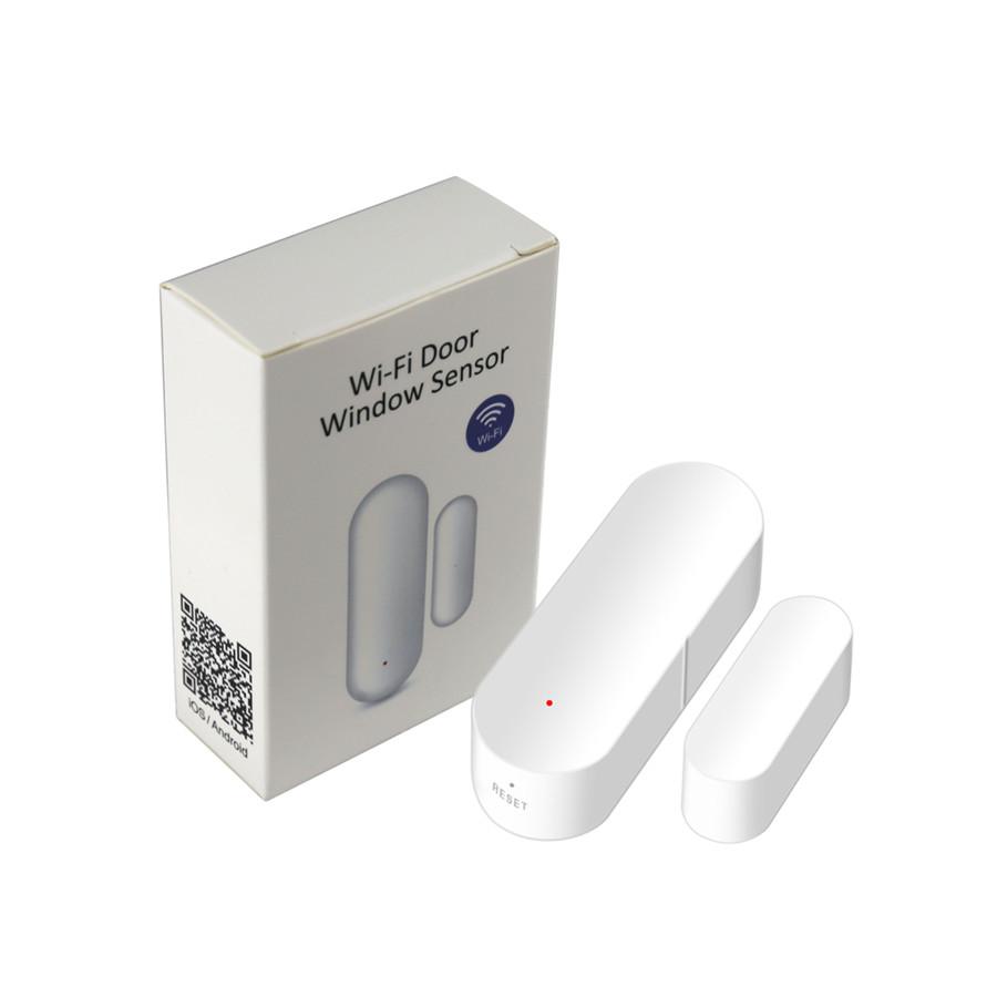 WiFi Door Window Sensor Detector Security Alarm for Google Home Alexa for Tuya