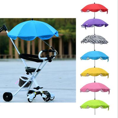 Stroller Sunshade Universal   Carriage Uv-protected Sun Protection Umbrella
