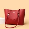 Simple Retro Tote Bag, High-quality PU Leather Shoulder Bag for Women's Tote Bag Suitable for Daily, Leisure, Commuting