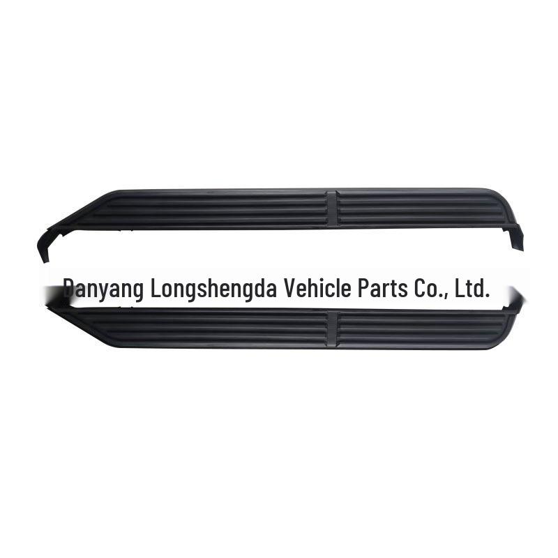 All-Black Off-Road Side Pedals for Discovery 3 & 4 - Anti-Collision Modified Design.