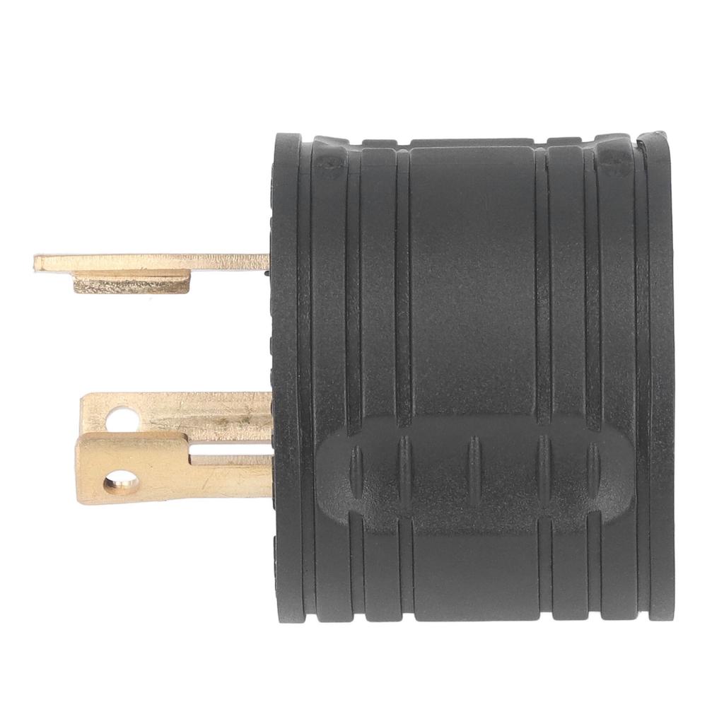 To RV Plug Industrial Generator Adapter Converter Plug Brass Contacts US Standard 125V 30A