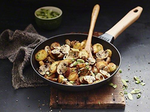 Pánev s rukojetí staub, litá smaltovaná pánev, kompatibilní s japonskou "dřevěnou" pánví, 28 cm [Autorizovaný produkt] 40511-953