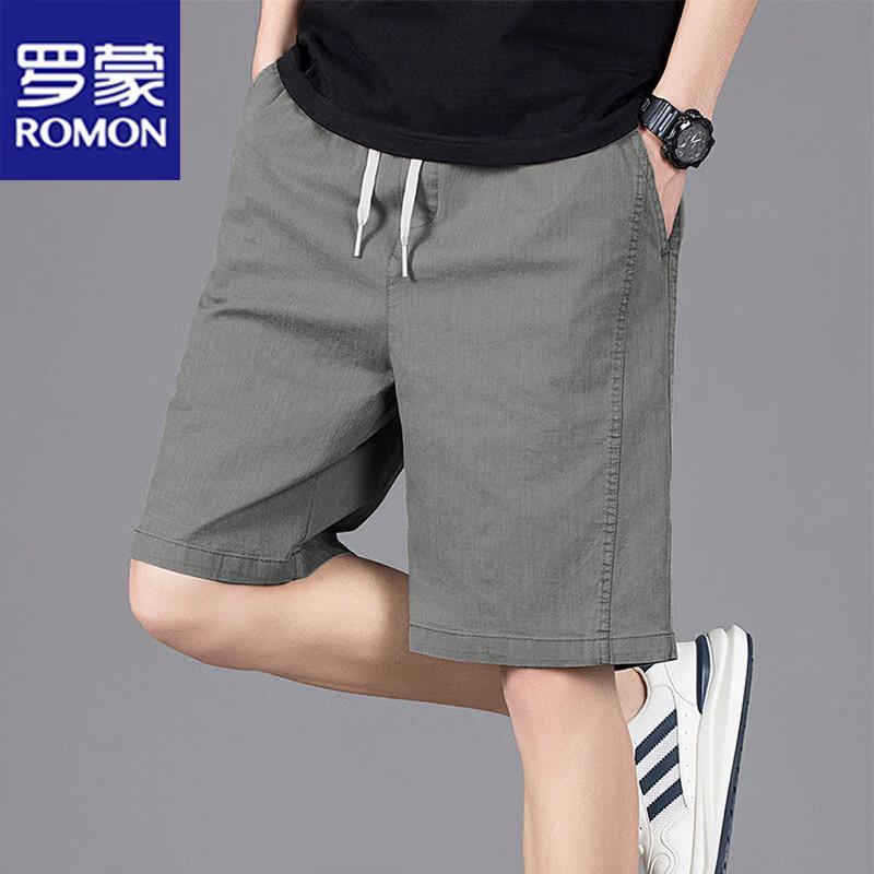 ROMON Men s Loose Straight Cargo Shorts XL