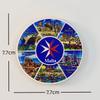 Malta Fridge Stickers Bus Travel Souvenirs Mosaic Fridge Magnets Home Decoration Wedding Gifts