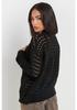 Women's Summer Slimming Zipper Sweater - Hollow Out Mesh Jacket for Versatile Commutes
