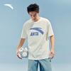 Anta Men's Logo Print Loose Fit T-Shirt