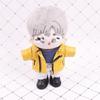 Dolls Doll Accessories For 20cm Doll PU Leather Tops Winter Top Coats Doll Clothes Handmade Jacket