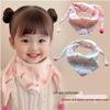 2025 Cute Children's Triangle Scarf - Warm & Versatile Neck Warmer for Autumn & Winter