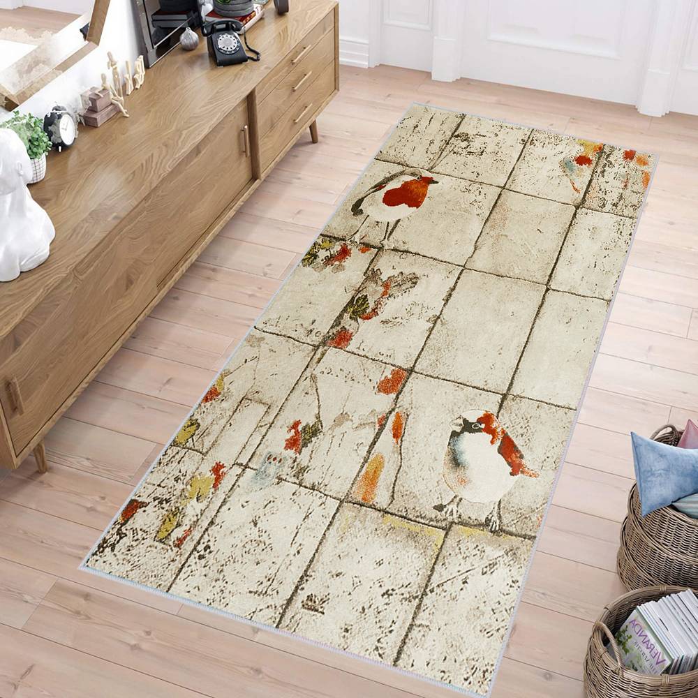 

Eliana Home Washable Printed Carpet LNA1417 50x80 бежевый