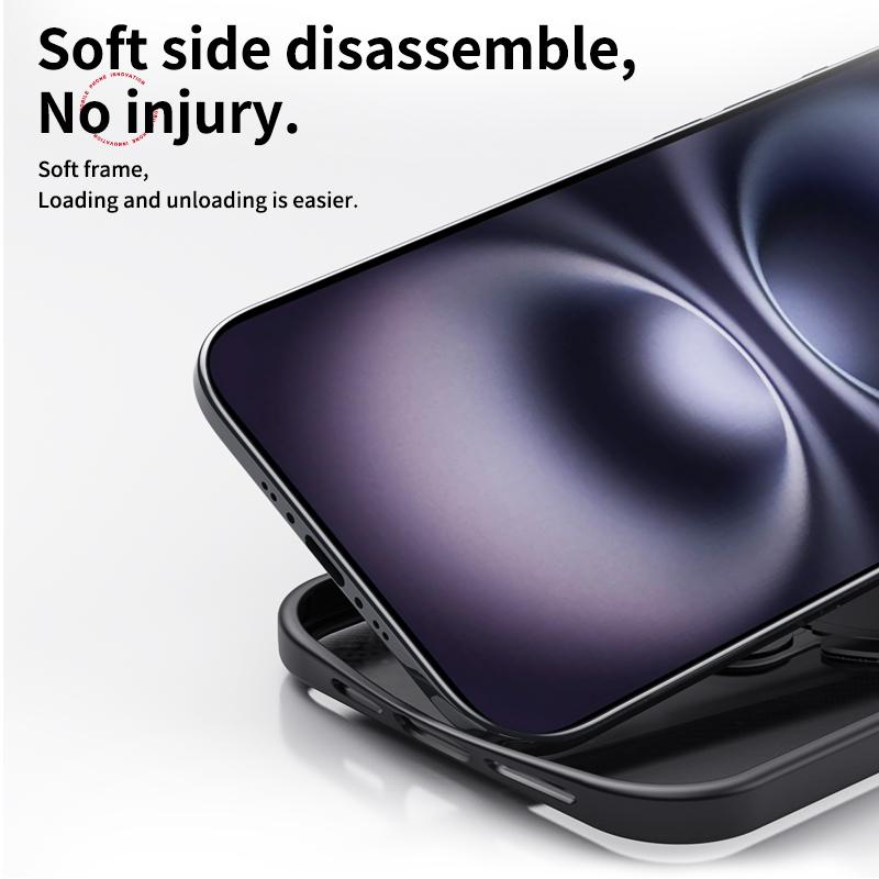 For iPhone 17 Air Phone Case Compatible with MagSafe Kickstand Matte Back Cover