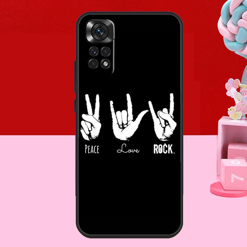 Punk Rock Case For Xiaomi Redmi Note 12 11 10 9 8 Pro 10S 11S 12S Redmi 10C 9A 9C 9T 10A 12C Cover