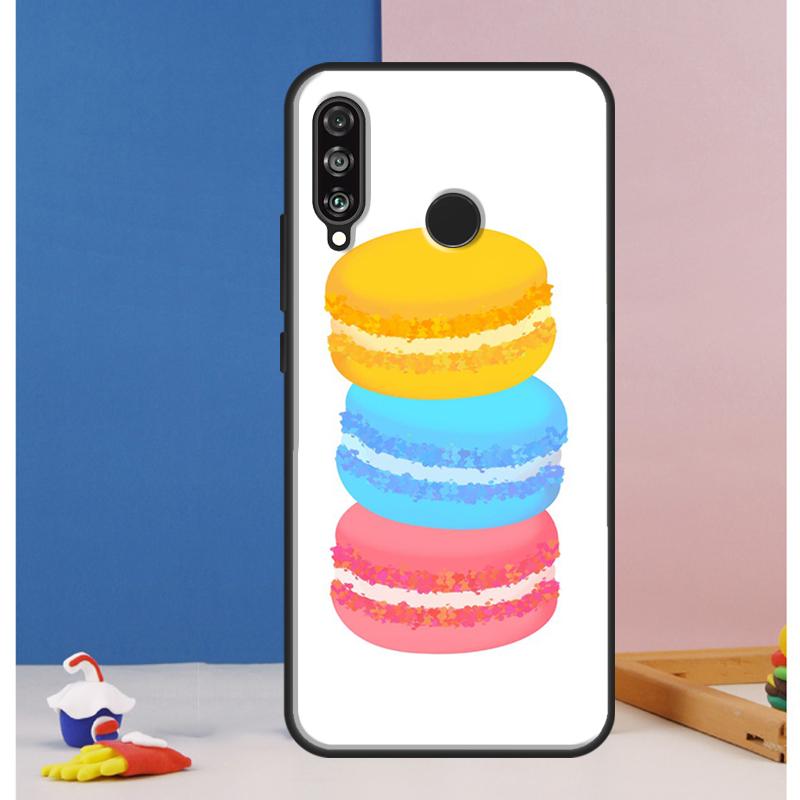 

Чехол для телефона Huawei Nova 10 9 SE 8i 11i 12i 12s Y60 Y61 Y70 Y90 Y72 Y73 Y91 P60 Pro P30 P40 Lite с рисунком десертного мороженого и макарон Nova 10 SE