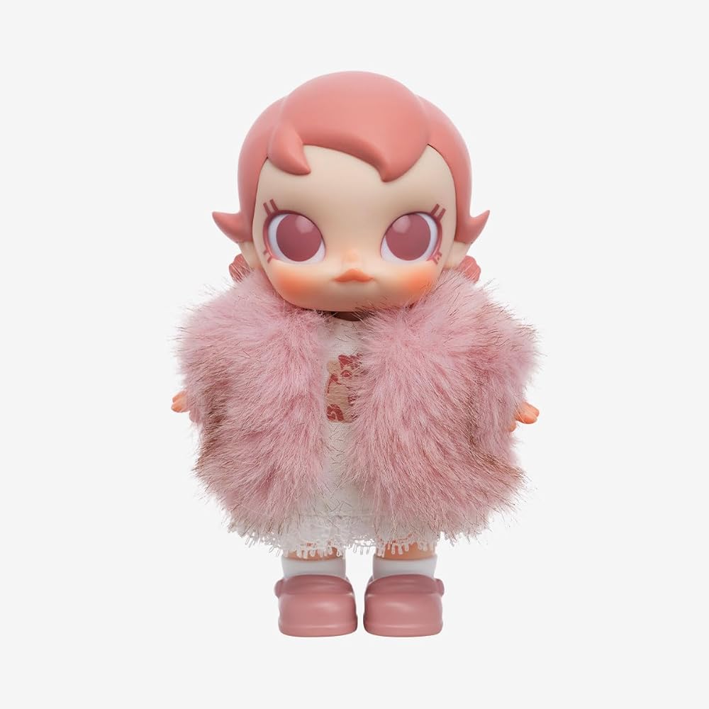 

Pop Mart Baby Molly Winter Fit Check Plush Pendant Toy 1 Piece Collectible Figure Blind Box Premium Soft Vinyl