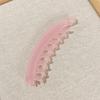 Pinza a Banana Spessa per Capelli da Donna – Accessorio Fermacoda Alto, Spirale Verticale