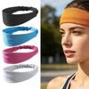 Quick Dry Sport Headband Breathable Fitness Sweatband Summer Cool Elastic Headband  Gym