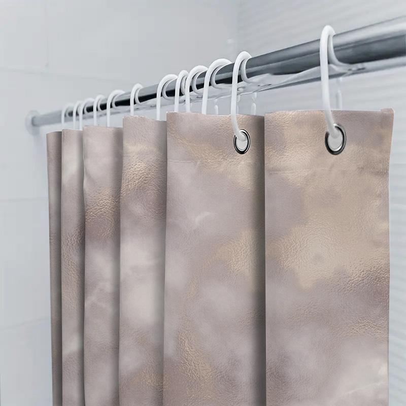 Luxury Gold Marble Shower Curtain Pink Beige Colorful Waterproof Bath Decor For Home Bathroom Decoration Size: 69 X 70 (Lxw)