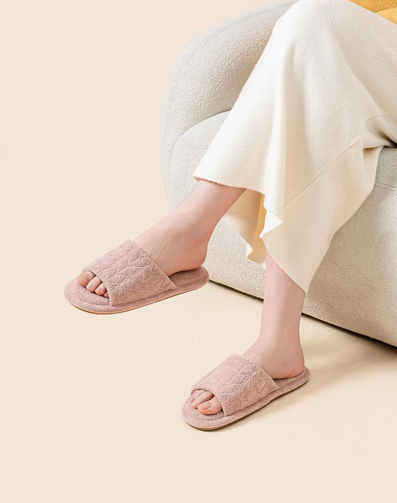 Breathable Non-Slip Indoor Slippers for Men & Women - Soft, Silent, Sweat-Absorbing, Perfect for Spring and Autumn