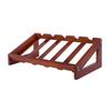 Rustic Style Wooden Wine Rack For Home Kitchen Bar Decorations Durable Storage Shelf For Wine Bottles Display