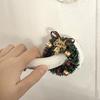 Mini Simulated Christmas Garland Creative Christmas Wreaths Decoration  Party Supplies