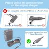 24.35V 348mA Replacement Charger 7.4*5.0mm Port for Dyson DC30, DC31, DC34, DC35, DC44, DC56, and DC57 Cordless Vacuum