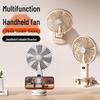 Portable USB Desk & Neck Mini Fan – Rechargeable & Outdoor-Friendly