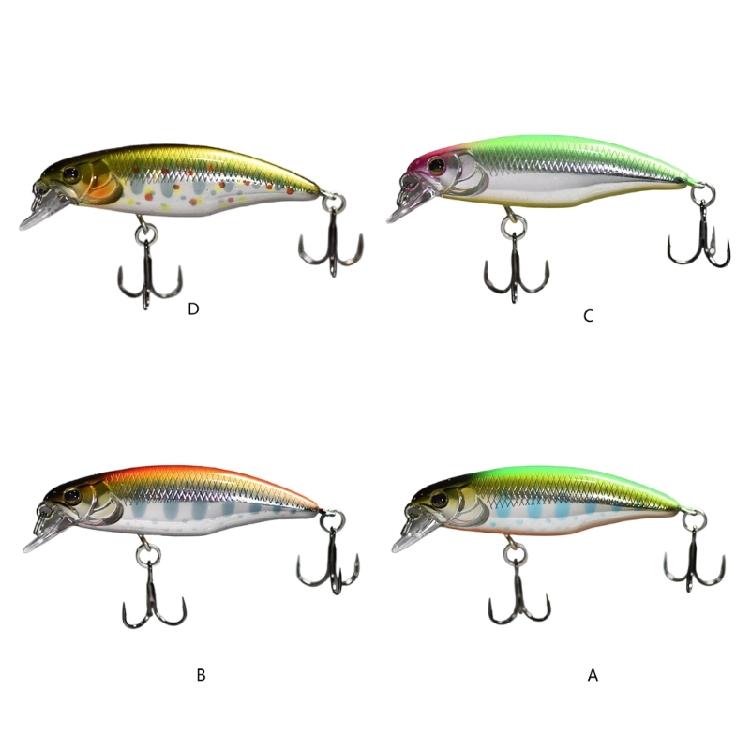 Sinking Minnow Fishing Lures Crankbait Jerk Baits 51mm Jerkbait for Freshwater Saltwater Fishing Pike Carkbait Swimbait
