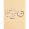 Bridal jewelry set: necklace, earrings, bracelet - elegant pearl collection