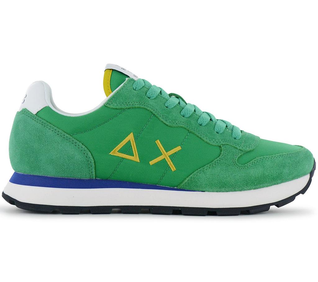 SUN68 Tom Solid - Herren Sneakers Schuhe Grün Z36101-88 ORIGINAL