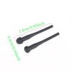20 Peças 4mm Amortecedor Silenciador de Borracha Preto Para Tesouras de Cabelo Tesouras de Barbeiro Rolha de Reposição Almofada Durável Para Tesouras e Tesouras