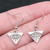 Trendy and Elegant Evil Eye Hand Talisman Amulet Drop Earrings Lucky Graduation Gift for Date Nights