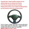 DIY Steering Wheel Cover For Subaru Forester 2005-2008 Impreza 05-07 (WRX STI)