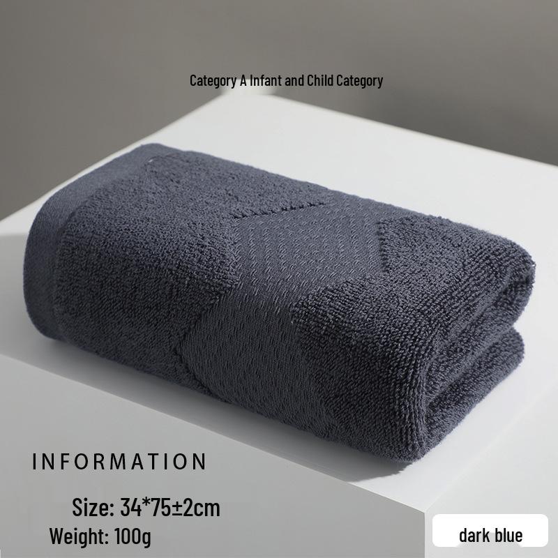 Thickened Soft Absorbent Cotton-Poly Face Towel - Gift for Home Use