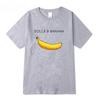 Sommer Herren T-Shirt Hohe Qualität 100% Polyester Lustiger Bananen Aufdruck Lässig Locker O-Ausschnitt Herren Kurzarm T-Shirt Herren T-Shirts Tops