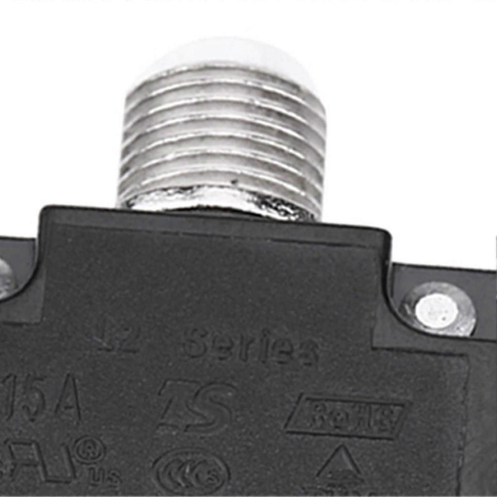 15A 125/250V Resettable Thermal Circuit Breaker Overload and Overcurrent Protection for Generator