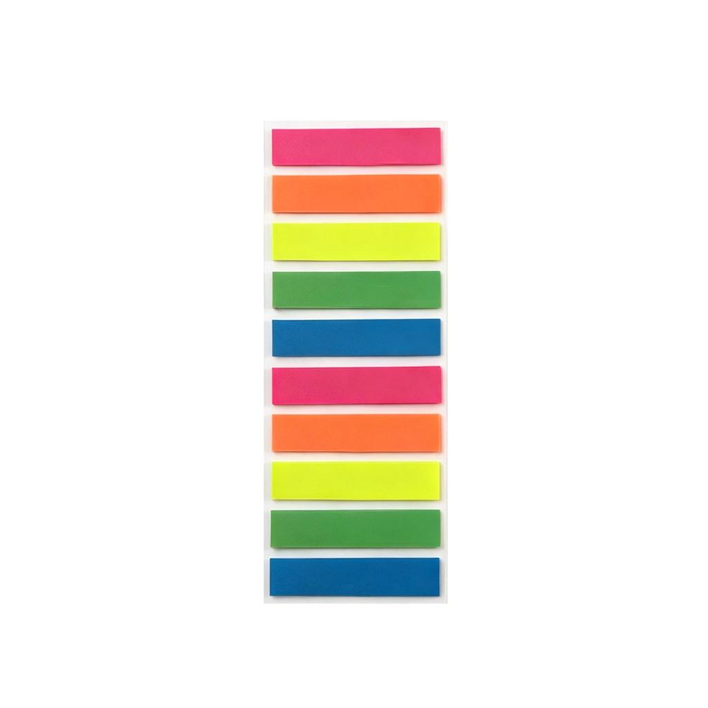 Translucent Student Key Point Marker Stickers - Fluorescent Index Labels and Sticky Notes